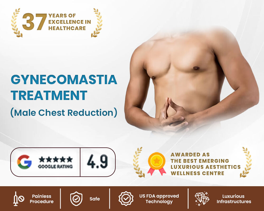 After Gynecomastia surgery, men showing their stomach.