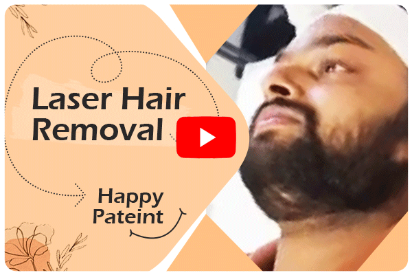 Happy Patients for Laser Hair Reduction Treatment